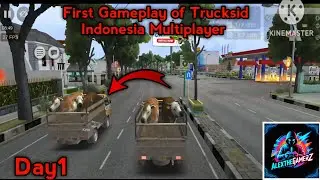Trying Multiplayer for the first time|Trucksid Indonesia|#gameplay1