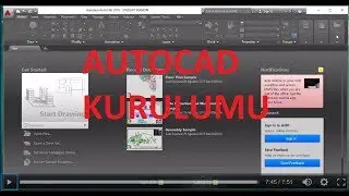 Autocad Full Kurulum / Kendi Sitesinden