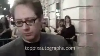 James Spader - Signing Autographs at 