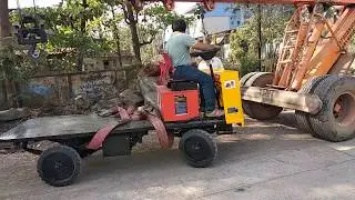 Liftman India Battery Operated Four Wheel Platform Truck