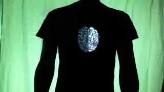 Brain LED Sound Activated Shirt