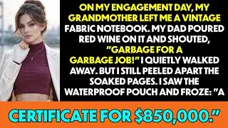 My Dad Ruined Grandma&rsquo;s Old Book At My Engagement &mdash; The Bank Manager Went Pale When He Saw It