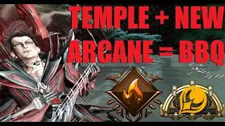 Lizzie Just Got TOO HOT with New Arcane? (Temple Warframe Build)