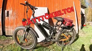 Sähköpyörä määrättiin Ajokieltoon..| Mitenköhän tuo syttyisi tuleen?