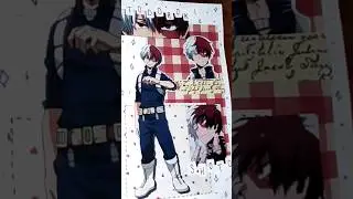 Anime Journal ✨ Red &hearts;️ #journaling #animejournalwithme #anime #scrapbooking #asmr #journalideas