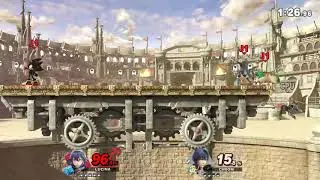 SUPER SMASH BROS ULTIMATE ---- torneo de 20 elegidos ---- jornada 3 al 12 ---- lucina vs chrome