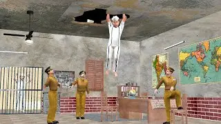 चोर पुलिस जेल से पलायन Police Thief Jail Escape Comedy Video