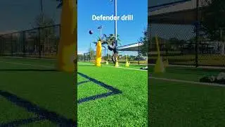 Soccer/Football Defender Drill | Defender Drills to Improve your Game | 3DSOCCER1ON1
