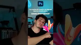 L&rsquo;Importance des Courbes de Transfert de D&eacute;grad&eacute; dans la Retouche Photo 🎨📸 #photoshop
