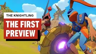 The Knightling Lets You Surf on Your Shield in a Platforming Paradise