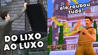 Getting RICH through DISHONEST means in The Sims 4 | From Trash to Luxury