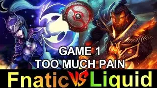 Fnatic vs Liquid- TI6 Main Event [GAME 1]: Too Much Pain