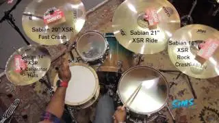 Sims Music Sabian Cymbal Demo