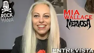 MIA WALLACE (NERVOSA) - ROCK MANIA INTERVIEW [ative a legenda]