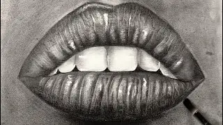 THE MOST REALISTIC LIP DRAWING TUTORIAL- STEP by STEP