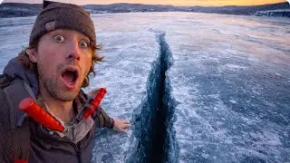 We Ice Fished America&rsquo;s MOST Dangerous Lake&hellip; (6 Bodies Missing)
