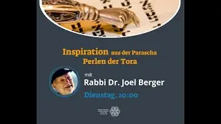 Lilmod-de. Inspiration Perlen der Tora mit Rabbiner Joel Berger 6.9.22