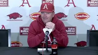 Dave Van Horn press conference: Arkansas 11, Xavier 0