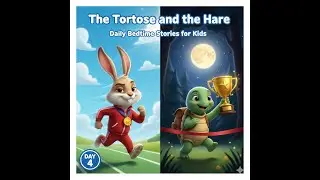The Tortoise and the Hare | Daily Bedtime Stories for Kids (Day 4)