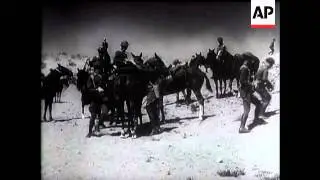 Cavalry Manoeuvres At Fort Bliss