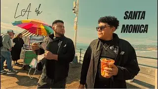 Asi seguimos en santa monica probando de todo un poco..