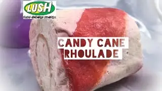 Lush Christmas 2016  'Candy Cane' smoothie rhoulade demo & review