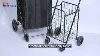 20 Series Straight Wheel Shopping Cart #shoppingcart #shoppingtrolley