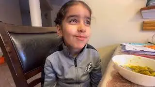 Day 37, Sukhmani ne jana Ajj The sick kids hospital for check up , so Fateh ikala school gia