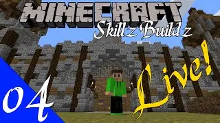 Skeleton Spawner Grinder - Skillz Buildz Live | Vanilla Minecraft 1.9 :: #4