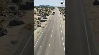 Realistic Highway Car Crashes🚗💥 #realisticcarcrashes #carcrashes #beamngdrive