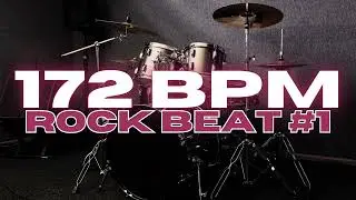 172 BPM - Rock Drum Beat - Loop 1