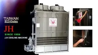 JH SCT-45 Closed Type Cooling Tower Maintenance Video