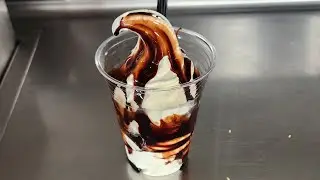 Costco Vanilla Ice Cream Chocolate Sundae