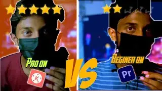 Pro on Kinemaster vs Begginer on Premiere pro #sapnadekhohogapoora #dillikaladka