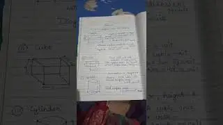 #class 10  #surface area and volume #cuboid #cube #cylinder # formula # study time