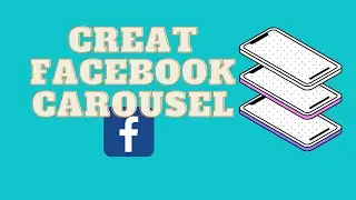 Facebook Carousel Posts NEW LAYOUT! Create Carousel Posts with Links For Facebook Business Page