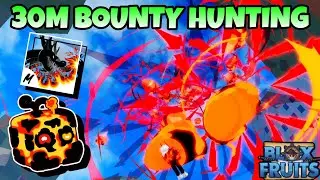 Combo de Magma com Dragon talon pra MOBILE!!!(Blox Fruits Update 23)