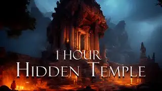 Meditative Ambient Music | The Hidden Temple | Naturesounds, Bells, Soft Rain | Ethereal Soundscape