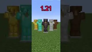 Minecraft 1.0 vs 1.21 #minecraft #麥塊 #minecraftshorts