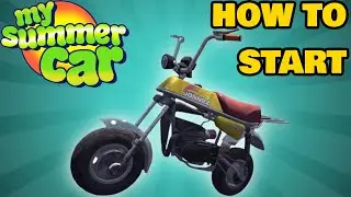 How To Start The Bike In MY SUMMER CAR