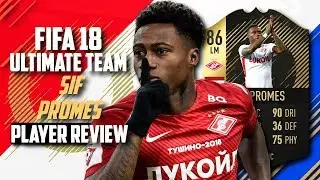 86 SECOND INFORM PROMES PLAYER REVIEW | 86 SIF PROMES REVIEW | FIFA 18 ULTIMATE TEAM