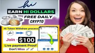 YADDA AKE SAMUN KYAUTAN $ DOLLAR KULLUM  TA HANYAR HI DOLLAR TOKEN