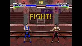 Mortal Kombat 3 - Sega Genesis - Running on Polymega