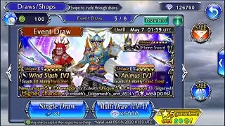 Pulling The Remaining EX Weapons - Dissidia Final Fantasy Opera Omnia