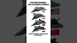 6th Gen Fighter Jets: USA vs China vs Russia | Who Wins?