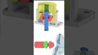 Mechanical mechanism||#3d #engineering #animation #animation#solidworks#mechanical #autocad #shorts