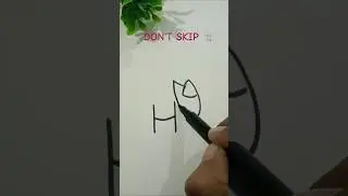 EASY ELEPHANT DRAWING IDEA 💡🐘🐘🐘#shorts #youtubeshorts #satisfying #art