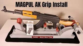 How to install a Magpul MOE AK Grip on any AK-47