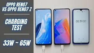 Oppo Reno7 5G vs Oppo Reno7 Z 5G Battery Charging test 0% to 100%