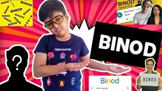 Binod Binod Ki Binodta | Who Is Viral Binod | Roast By Kid | Nabeel Vlogs.